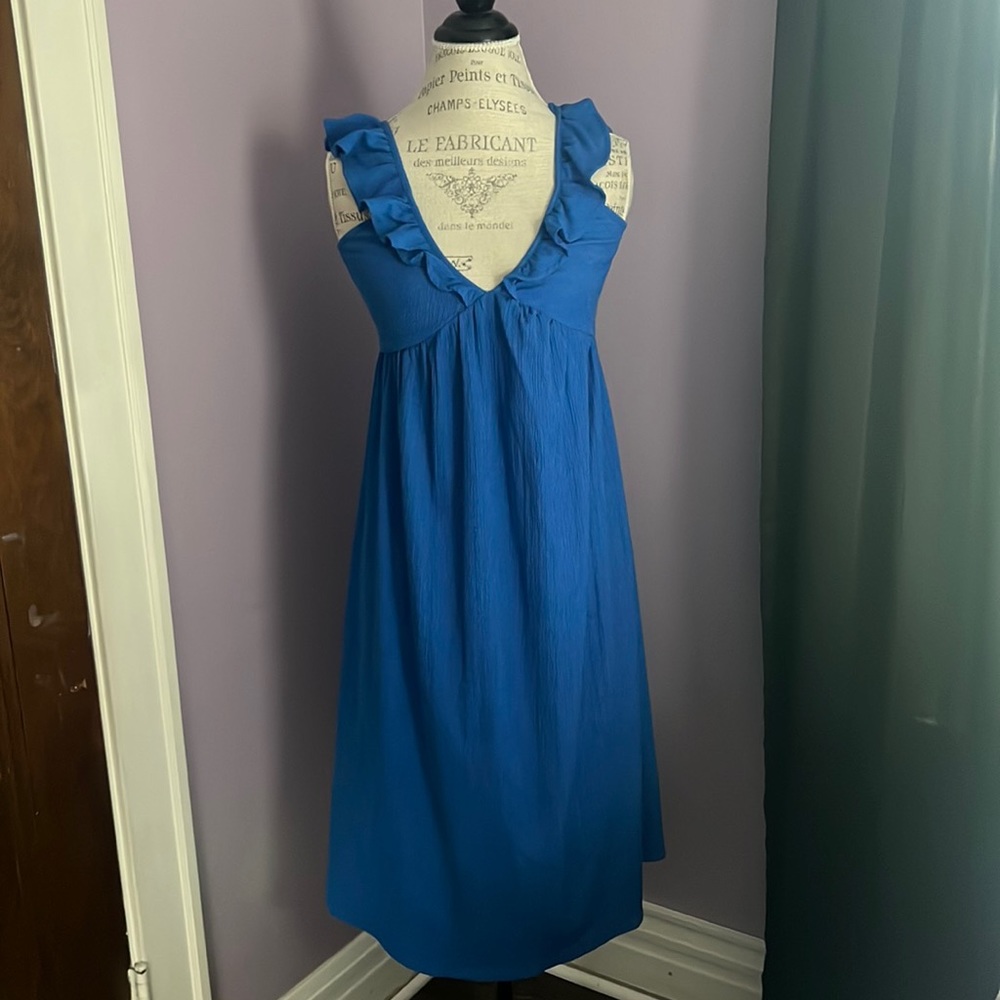 Ann Taylor royal blue dress